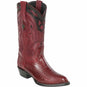 Wild West Boots Boots 6 Men's Wild West Ostrich Leg Skin J Toe Boot 2990506