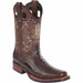 Wild West Boots Boots 6 Men's Wild West Ostrich Leg Skin Rodeo Toe Boot 28190507
