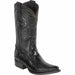 Wild West Boots Boots 6 Men's Wild West Ostrich Leg Skin Snip Toe Boot 2940505