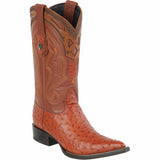 Wild West Boots Boots 6 Men's Wild West Ostrich Skin 3X Toe Boot 2950303