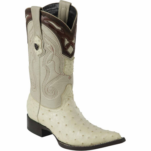 Wild West Boots Boots 6 Men's Wild West Ostrich Skin 3X Toe Boot 2950304