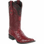 Wild West Boots Boots 6 Men's Wild West Ostrich Skin 3X Toe Boot 2950306