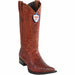 Wild West Boots Boots 6 Men's Wild West Ostrich Skin 3X Toe Boot 2950330