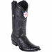 Wild West Boots Boots 6 Men's Wild West Ostrich Skin Dubai Toe Boot 2790305
