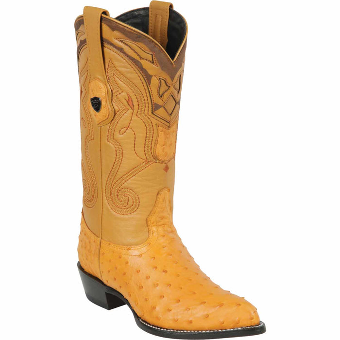 Wild West Boots Boots 6 Men's Wild West Ostrich Skin J Toe Boot 2990302