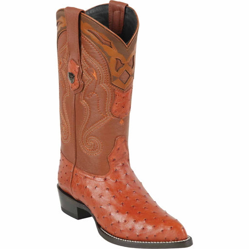 Wild West Boots Boots 6 Men's Wild West Ostrich Skin J Toe Boot 2990303