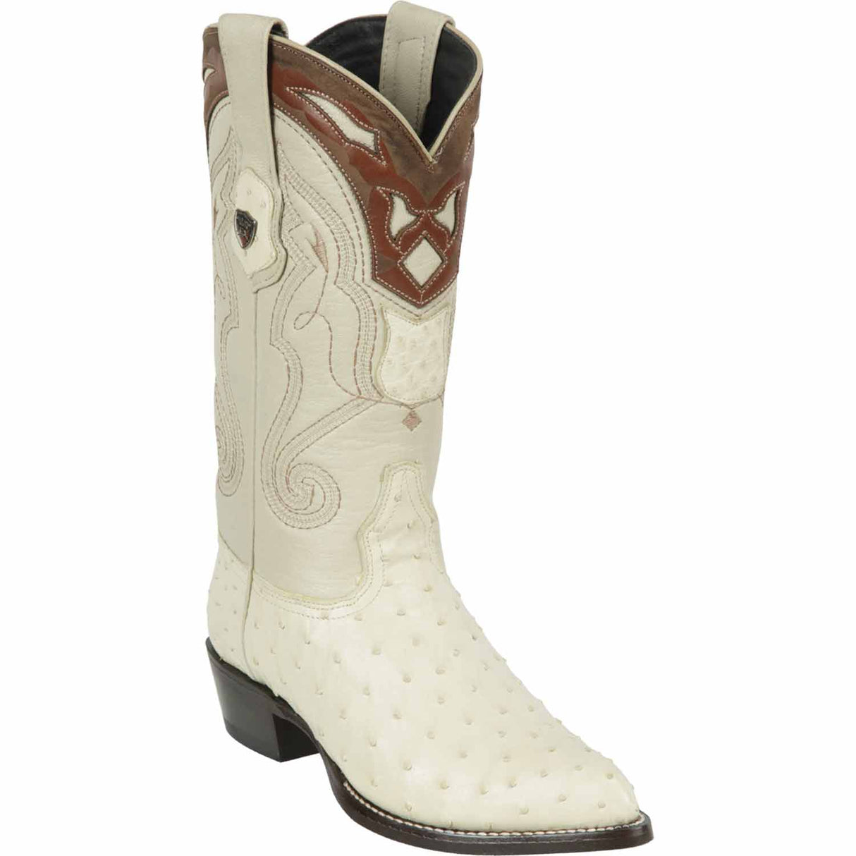 Wild West Boots Boots 6 Men's Wild West Ostrich Skin J Toe Boot 2990304