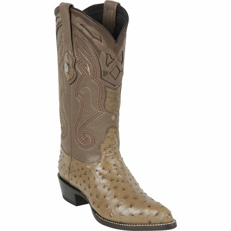 Wild West Boots Boots 6 Men's Wild West Ostrich Skin J Toe Boot 2990365