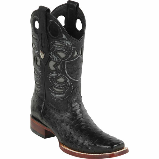 Wild West Boots Boots 6 Men's Wild West Ostrich Skin Rodeo Toe Boot 28180305