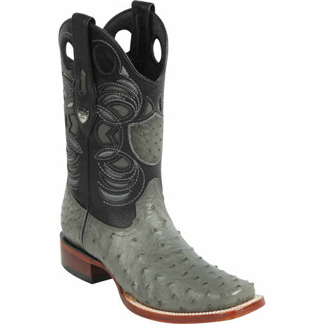 Wild West Boots Boots 6 Men's Wild West Ostrich Skin Rodeo Toe Boot 28180309