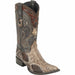 Wild West Boots Boots 6 Men's Wild West Python Skin 3X Toe Boot 2955785