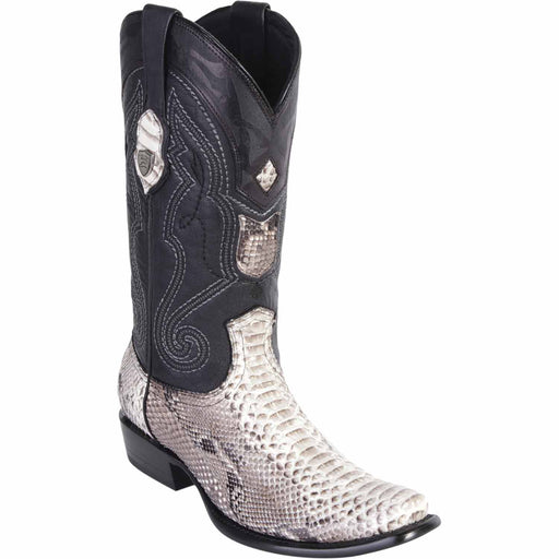 Wild West Boots Boots 6 Men's Wild West Python Skin Dubai Toe Boot 2795749
