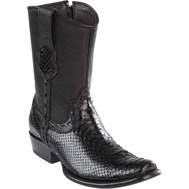 Wild West Boots Boots 6 Men's Wild West Python Skin Dubai Toe Short Boot 279B5705