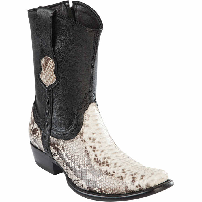 Wild West Boots Boots 6 Men's Wild West Python Skin Dubai Toe Short Boot 279B5749