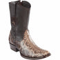 Wild West Boots Boots 6 Men's Wild West Python Skin Dubai Toe Short Boot 279B5785