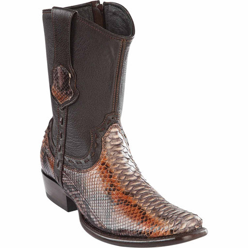 Wild West Boots Boots 6 Men's Wild West Python Skin Dubai Toe Short Boot 279B5788