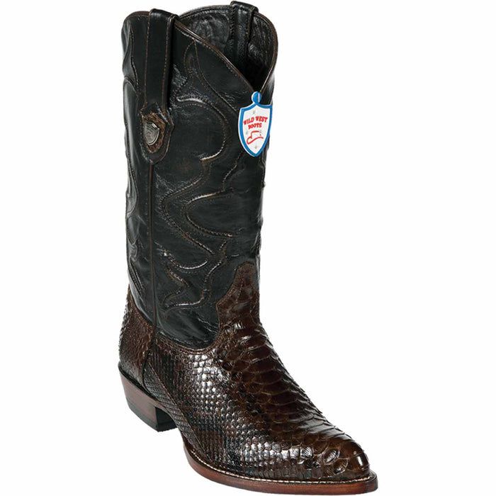 Wild West Boots Boots 6 Men's Wild West Python Skin J Toe Boot 2995707