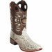 Wild West Boots Boots 6 Men's Wild West Python Skin Rodeo Toe Boot 28185749