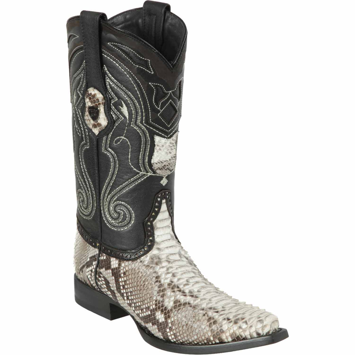 Wild West Boots Boots 6 Men's Wild West Python Skin Snip Toe Boot 2945749