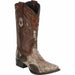 Wild West Boots Boots 6 Men's Wild West Python Skin Snip Toe Boot 2945785