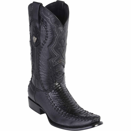 Wild West Boots Boots 6 Men's Wild West Python with Deer Dubai Toe Boot 279F5705