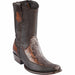 Wild West Boots Boots 6 Men's Wild West Python with Deer Dubai Toe Short Boot 279BF5788