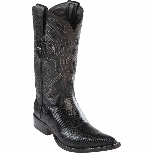 Wild West Boots Boots 6 Men's Wild West Ring Lizard Skin 3X Toe Boot 2950605