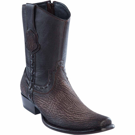 Wild West Boots Boots 6 Men's Wild West Shark Skin Dubai Toe Short Boot 279B0916