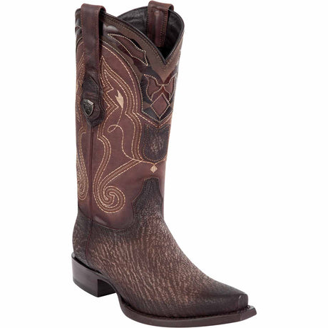 Wild West Boots Boots 6 Men's Wild West Shark Skin Snip Toe Boot 2940916