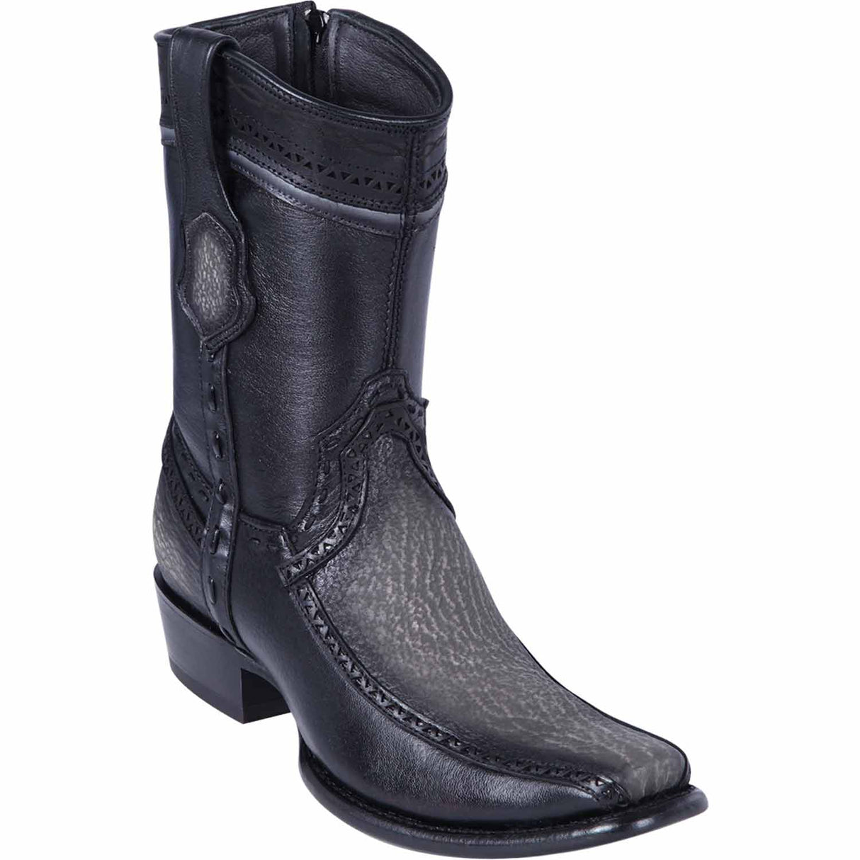 Wild West Boots Boots 6 Men's Wild West Shark with Deer Dubai Toe Short Boot 279BF0938