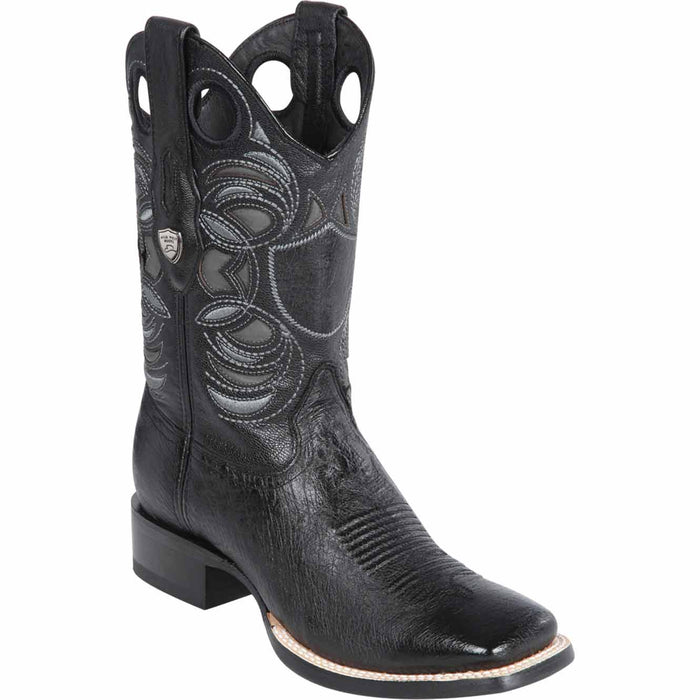 Wild West Boots Boots 6 Men's Wild West Smooth Ostrich Ranch Toe Boot 28249705
