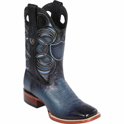 Wild West Boots Boots 6 Men's Wild West Smooth Ostrich Ranch Toe Boot 28249714