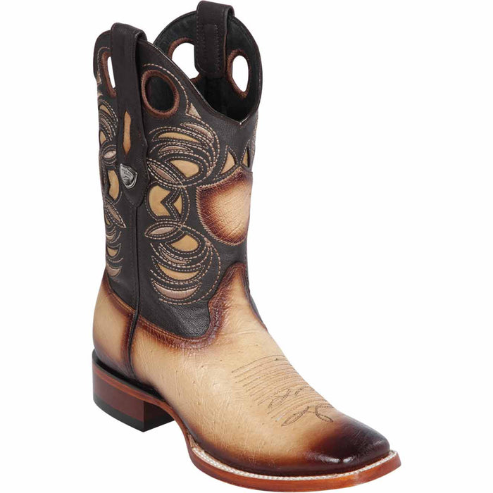 Wild West Boots Boots 6 Men's Wild West Smooth Ostrich Ranch Toe Boot 28249715
