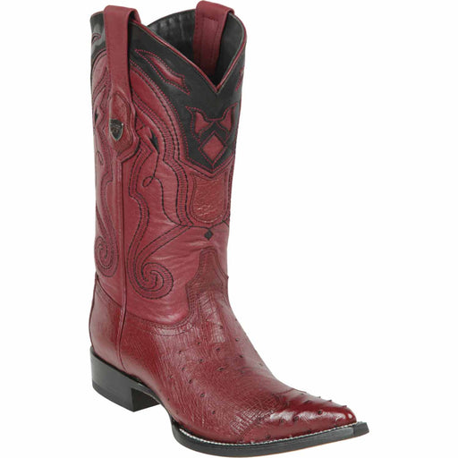 Wild West Boots Boots 6 Men's Wild West Smooth Ostrich Skin 3X Toe Boot 2950406
