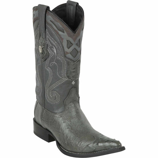 Wild West Boots Boots 6 Men's Wild West Smooth Ostrich Skin 3X Toe Boot 2950409