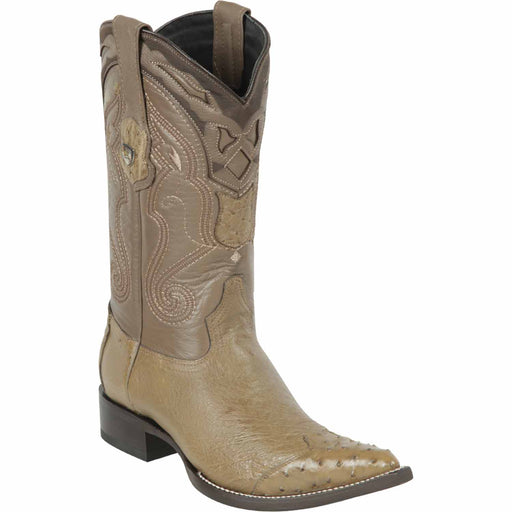 Wild West Boots Boots 6 Men's Wild West Smooth Ostrich Skin 3X Toe Boot 2950465