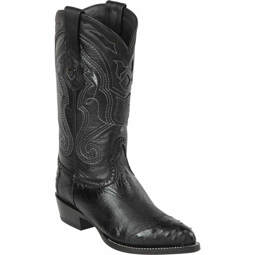 Wild West Boots Boots 6 Men's Wild West Smooth Ostrich Skin J Toe Boot 2990405