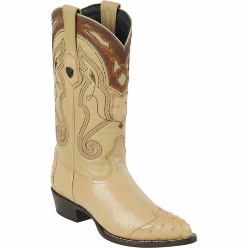 Wild West Boots Boots 6 Men's Wild West Smooth Ostrich Skin J Toe Boot 2990411