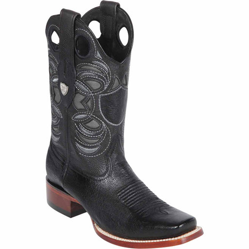 Wild West Boots Boots 6 Men's Wild West Smooth Ostrich Skin Rodeo Toe Boot 28189705