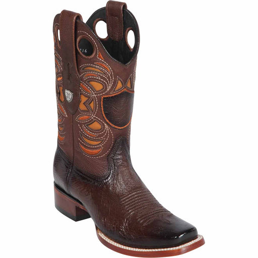 Wild West Boots Boots 6 Men's Wild West Smooth Ostrich Skin Rodeo Toe Boot 28189716