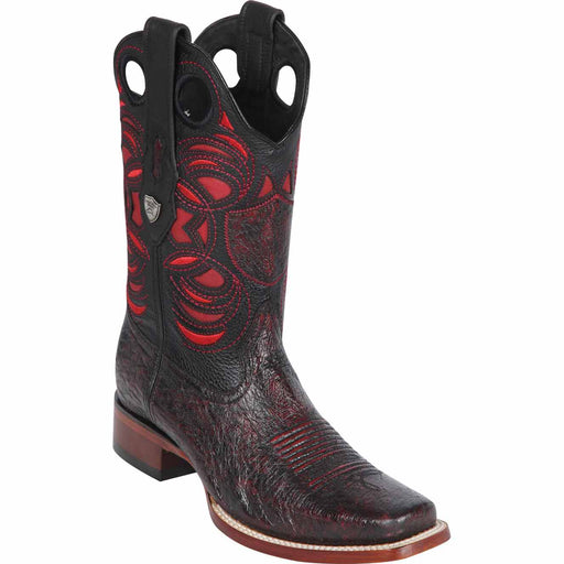 Wild West Boots Boots 6 Men's Wild West Smooth Ostrich Skin Rodeo Toe Boot 28189718