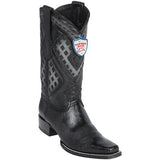 Wild West Boots Boots 6 Men's Wild West Smooth Ostrich Square Toe Boot 2769705