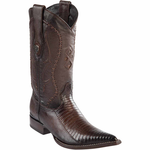 Wild West Boots Boots 6 Men's Wild West Teju Lizard Eco Skin 3X Toe Boot 2953516