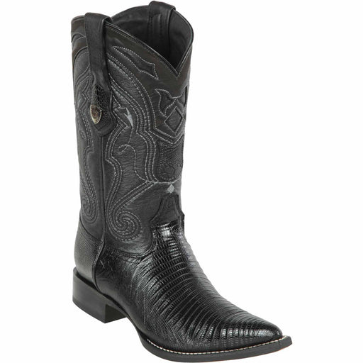 Wild West Boots Boots 6 Men's Wild West Teju Lizard Skin 3X Toe Boot 2950705