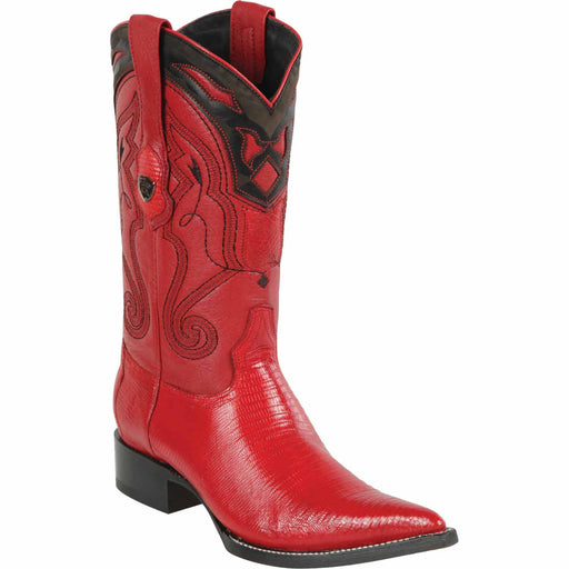 Wild West Boots Boots 6 Men's Wild West Teju Lizard Skin 3X Toe Boot 2950712