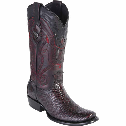 Wild West Boots Boots 6 Men's Wild West Teju Lizard Skin Dubai Toe Boot 2790718