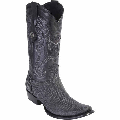 Wild West Boots Boots 6 Men's Wild West Teju Lizard Skin Dubai Toe Boot 2790774