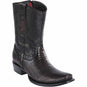 Wild West Boots Boots 6 Men's Wild West Teju Lizard Skin Dubai Toe Short Boot 279B0718