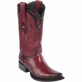 Wild West Boots Boots 6 Men's Wild West Teju Lizard Skin Snip Toe Boot 2940743