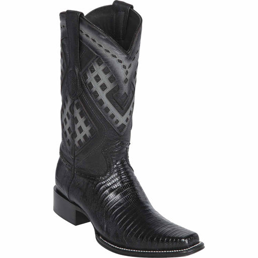 Wild West Boots Boots 6 Men's Wild West Teju Lizard Square Toe Boot 2760705